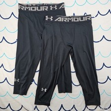 (2) Par de Calças de Futebol Masculinas Under Armour Camada Base Preta Tamanho G comprar usado (2) Par de Calças de Futebol Masculinas Under Armour Camada Base Preta Tamanho G comprar usado  Enviando para Brazil