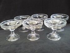 Dessert dishes clear for sale  LONDON