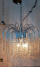 Lampadario cascata cristallo usato  Bertinoro