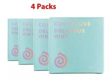 Fio dental tecido com infusão de óleo de coco COCOFLOSS, delicioso estado perfeito, 4 quilates x 32 jardas, usado comprar usado  Enviando para Brazil