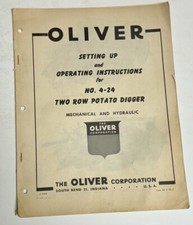 Oliver setting operator for sale  Alcester