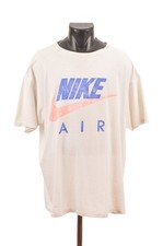 Camiseta Nike Air Vintage Anos 80 Anos 90 Grande Logotipo Branca Feita nos EUA Tamanho GG comprar usado  Enviando para Brazil