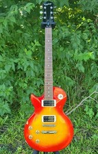 Usado, 2002 Made In Korea Epiphone Les Paul 100 LH guitarra elétrica Cherry Sunburst comprar usado  Enviando para Brazil