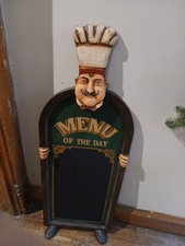 Italian chef chalkboard for sale  Sturgeon Bay