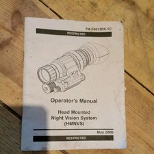 Genuine pvs nvg for sale  ABERYSTWYTH