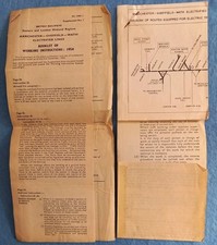 British railways documents for sale  DONCASTER