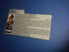 Joe file card for sale  Mesa