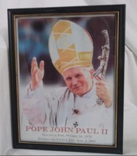 Framed picture pope for sale  Orlando