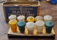 Luzes de Natal vintage Mazda C6 na caixa original 10 lâmpadas em forma de sino FUNCIONANDO! comprar usado Luzes de Natal vintage Mazda C6 na caixa original 10 lâmpadas em forma de sino FUNCIONANDO! comprar usado  Enviando para Brazil