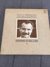 Coffret vinyles brassens d'occasion  Bordeaux-
