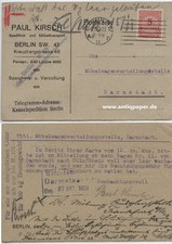 Firmenpostkarte infla speditio gebraucht kaufen  Seeheim-Jugenheim