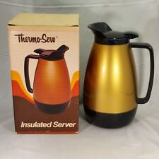 Vintage MCM Thermo-Serv 32 oz. Cofre para máquina de lavar louça caixa original servidor isolado, usado comprar usado  Enviando para Brazil
