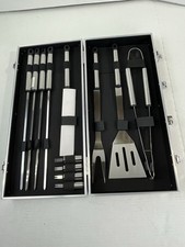 Churrasqueira 12 peças conjunto de grelha + estojo pneu McCarthy inoxidável NOVO, usado comprar usado Churrasqueira 12 peças conjunto de grelha + estojo pneu McCarthy inoxidável NOVO, usado comprar usado  Enviando para Brazil