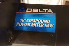 Delta miter saw for sale  Lake Worth