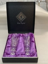 Lead crystal glasses for sale  SCARBOROUGH