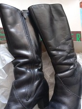 Vintage schwarze damenstiefel gebraucht kaufen  Münster