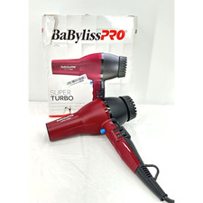 Secador de motor BaBylissPRO Super Turbo profissional CA VERMELHO. Caixa aberta. LEIA comprar usado  Enviando para Brazil