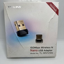Usado, Adaptador Wi-Fi TP-LINK Modelo TL-WN725N Wireless N Nano USB 150Mbps comprar usado Usado, Adaptador Wi-Fi TP-LINK Modelo TL-WN725N Wireless N Nano USB 150Mbps comprar usado  Enviando para Brazil
