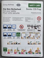 Safety card cirrus gebraucht kaufen  Düsseldorf