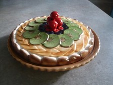 Plat tarte ceramique d'occasion  Viry