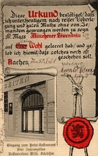 1921 aachen hotel gebraucht kaufen  Niederkrüchten