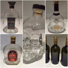 Glass skull hennessy for sale  ROCHESTER