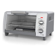 BLACK+DECKER Crisp N Bake Air Fryer 4 Fatias Torradeira Forno de Pizza, Cinza (Usado) comprar usado  Enviando para Brazil