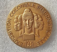 Medaille vermeil argent d'occasion  Plombières-lès-Dijon