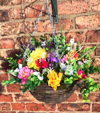 Rattan hanging basket for sale  SKEGNESS