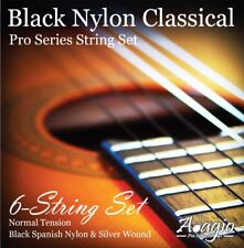 Classical guitar black for sale  WARRINGTON