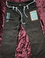 Calça preta Kimonos Premium Jiu Jitsu sólida F1 cordão turquesa (36x27) Jiu-Jitsu comprar usado  Enviando para Brazil