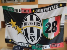 Juventus vintage flag usato  Torino
