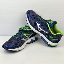 Tênis de corrida Mizuno masculino Wave Connect 3 malha azul verde EUA 11 Reino Unido 10 comprar usado  Enviando para Brazil