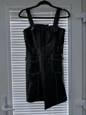 Black faux leather for sale  DURHAM