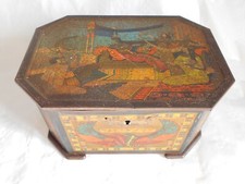 Ancienne boite étain d'occasion  Bais
