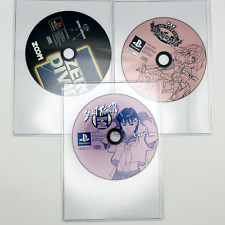 PS 1 2 Jogo Disco Conjunto de 3 Street Fighter QUIZ nanoiro DREAMS Zero Divide Testado comprar usado  Enviando para Brazil