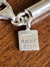 Rauff silver hallmarked for sale  SOUTHPORT