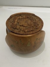 Wooden coasters holder for sale  GLASGOW