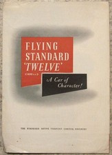 Standard flying twelve for sale  LEICESTER