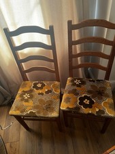 Pine dining chairs for sale  LONDON
