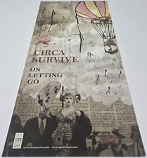 Pôster Circa Survive "On Letting Go" turnê 9x17,5 RARO comprar usado  Enviando para Brazil