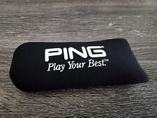 Ping Play Your Best Neoprene Slip-On Blade Puter Headcover Capa Cabeça Preta⛳⛳⛳ comprar usado  Enviando para Brazil