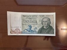Banconota lire 5000 usato Banconota lire 5000 usato  Rivoli