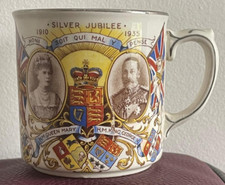 Commemorative mug silver for sale  LEIGHTON BUZZARD