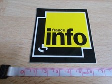 Autocollant radio info d'occasion  Toulon-