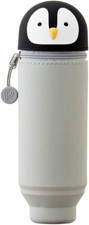 LIHITLAB PuniLabo estojo de caneta stand up (suporte para caneta) pinguim médio: 2,4x7 polegadas, usado comprar usado  Enviando para Brazil