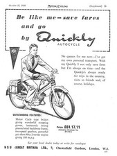 1956 advert nsu for sale  SIDCUP
