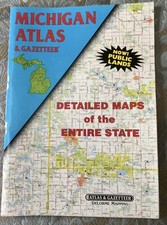 Michigan atlas gazetteer for sale  Magnolia