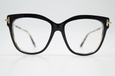 Armação de óculos oval Tom Ford TF5704-B preto dourado marrom nova, usado comprar usado  Enviando para Brazil