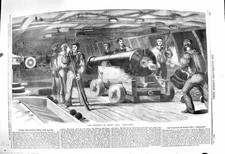 Usado, Placa de prática de armas antiga original 1860 H.M.S. Brilliant Ships Navy comprar usado  Enviando para Brazil
